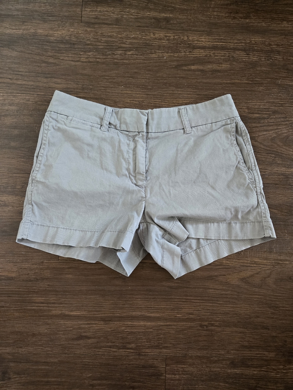 J Crew 3" Stretch Chino Shorts Grey 00